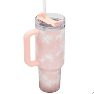 Stanley 40oz Quencher H2.0 in Peach Tie Dye. Target Limited Edition. Brand New